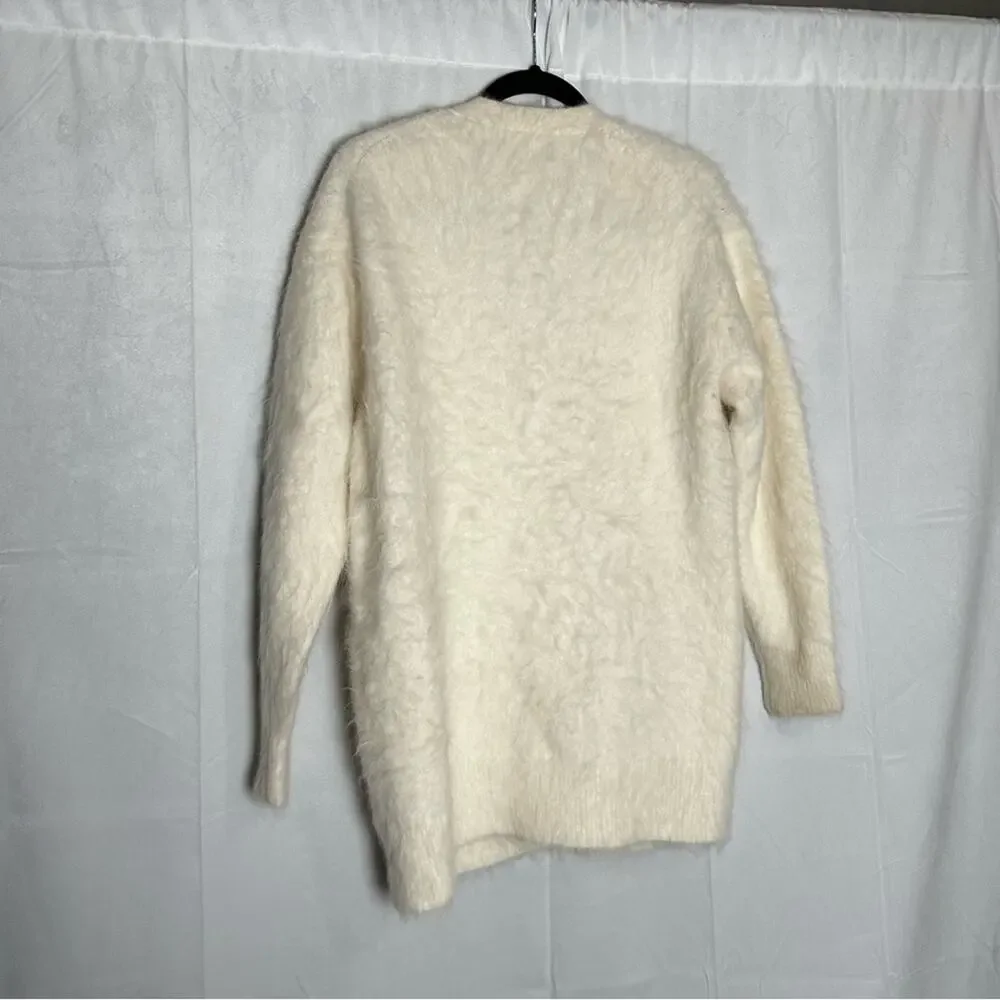 J.Crew Relaxed V‎ Neck Cardigan Sweater Alpaca Blend Size Small